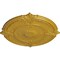 Ekena Millwork Attica Acanthus Leaf Ceiling Medallion (Canopies up to 3 1/4"), 30 1/8"OD x 1 1/2"P, Iridescent Gold CM30ATIGS - alternate 4